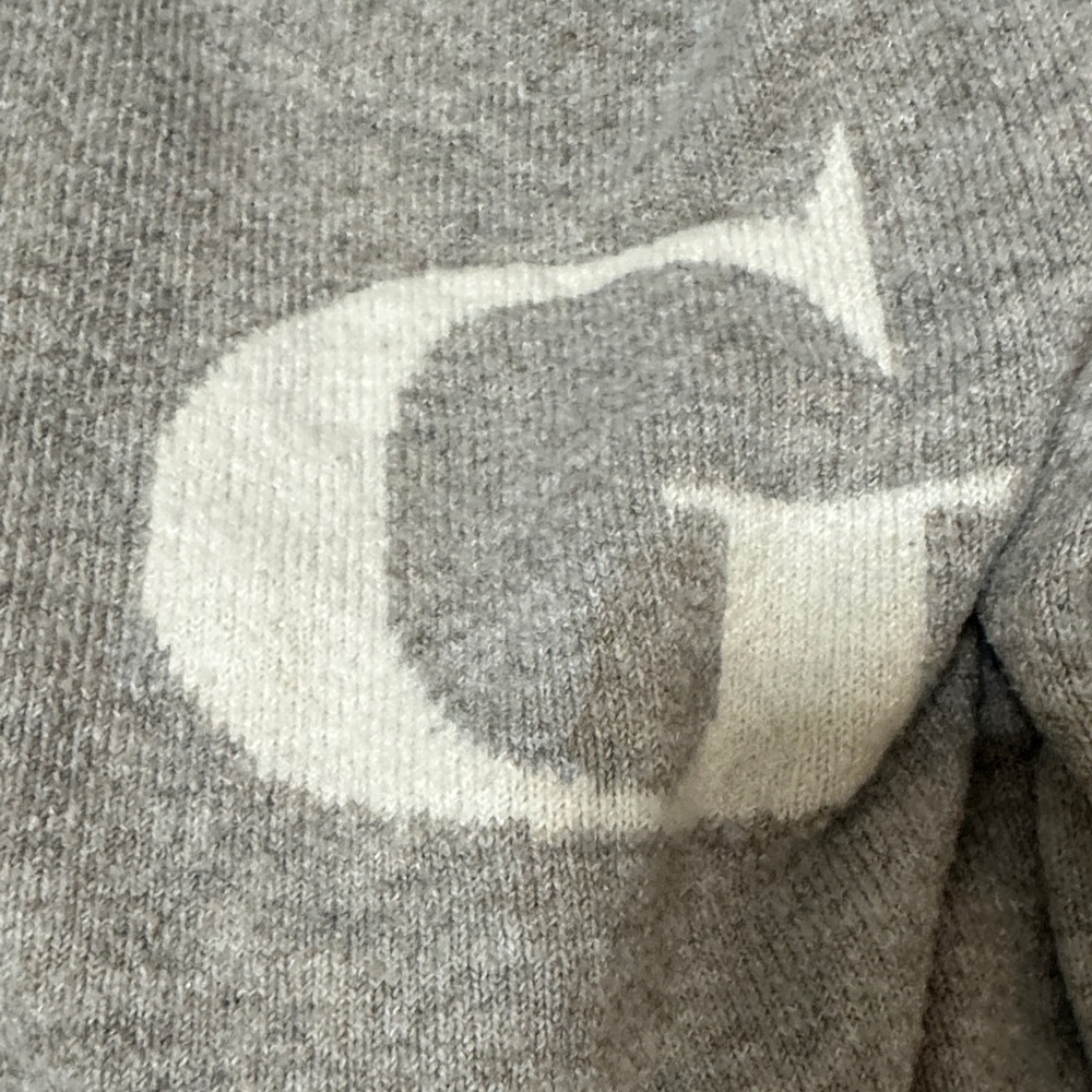 Neutral Gray Knit Lounge Set Grove the brand Logo SET - Picture 5 of 5